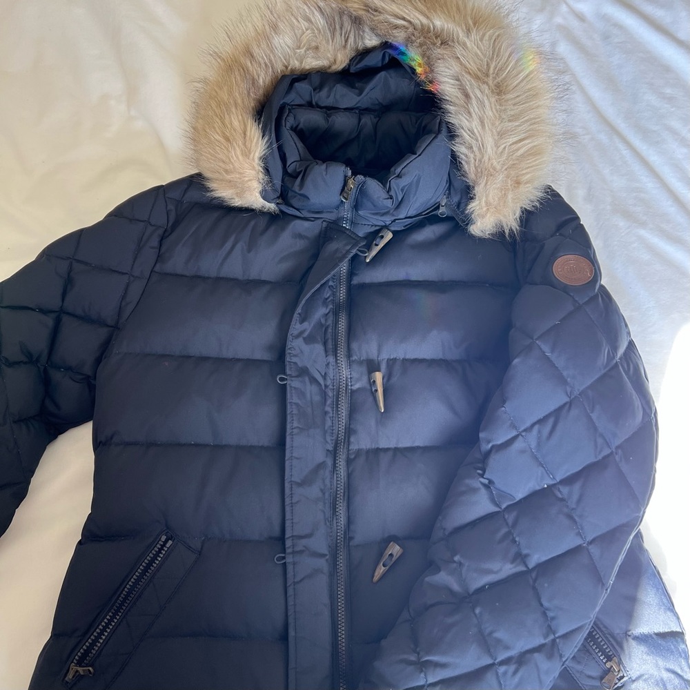Ralph Lauren puffer jacket in navy